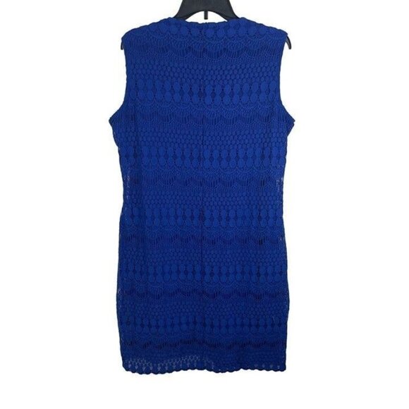 Tiana B. Women Sleeveless Round Neck Lace Dress Size XXL - Picture 2 of 7